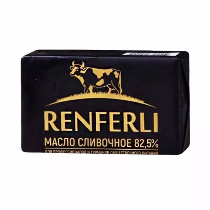 Масло сладко-сливочное RENFERLI 82,5% 500 гр